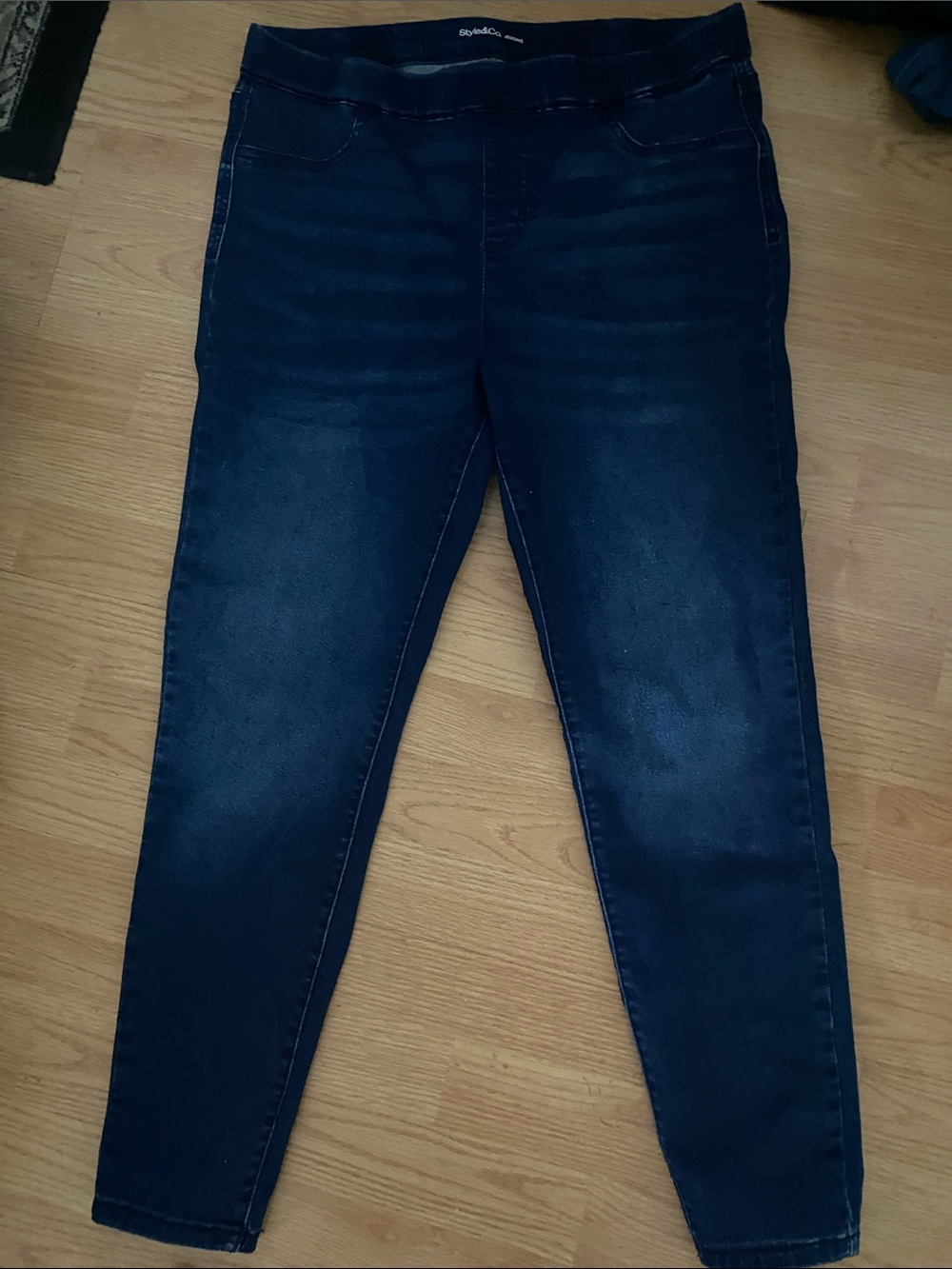 Preowned Women's Dark Blue Skinny leggings PL excellent